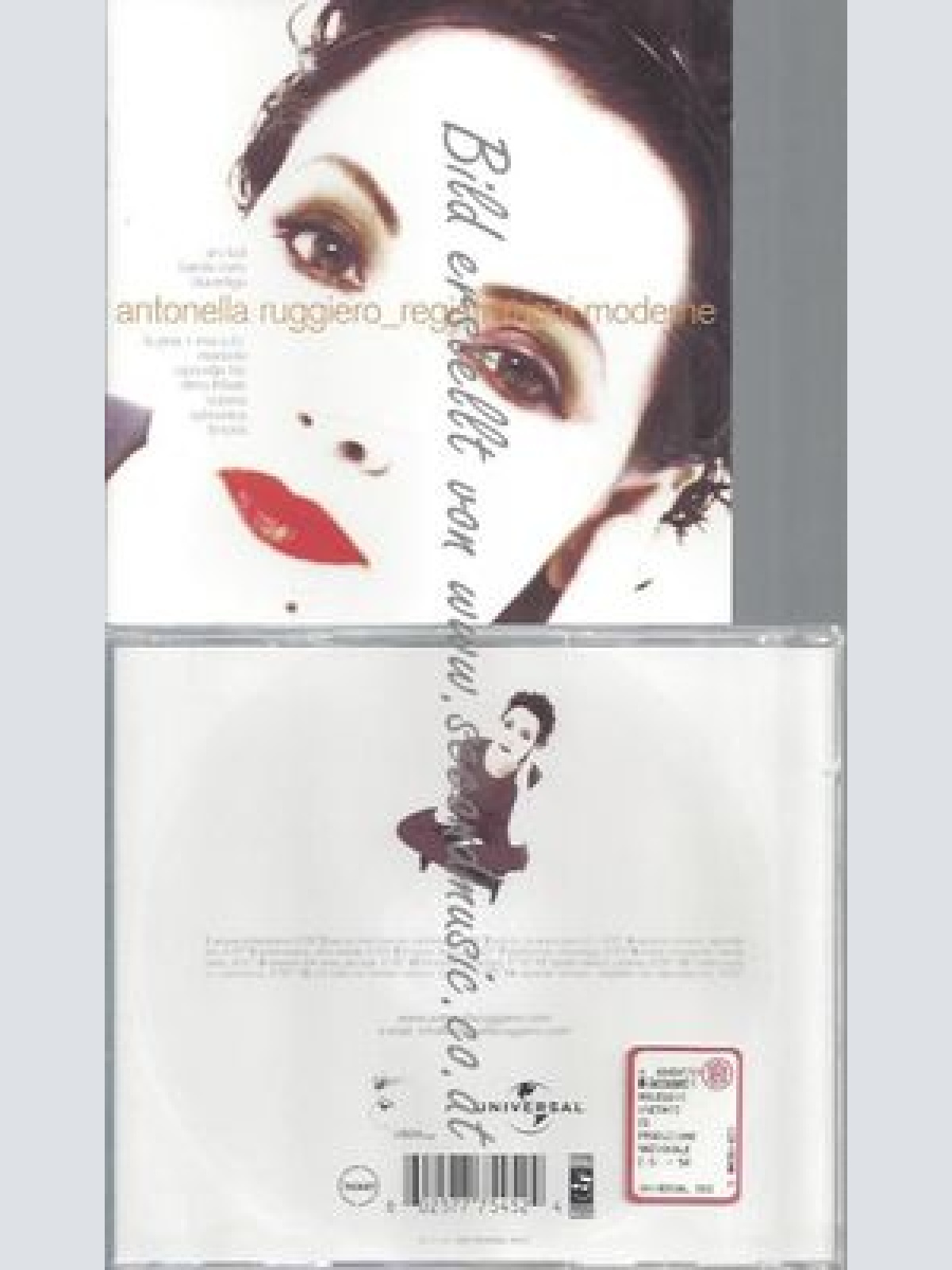 CD--ANTONELLA RUGGIERO--REGISTRAZIONI MODERNE