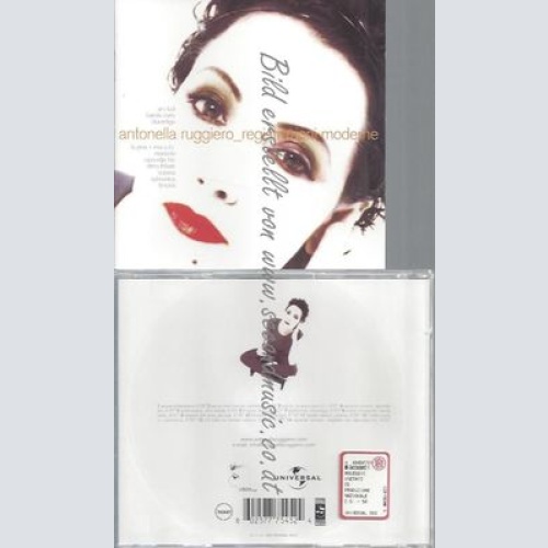 CD--ANTONELLA RUGGIERO--REGISTRAZIONI MODERNE