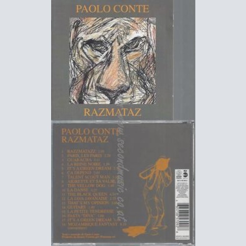 CD--PAOLO CONTE--RAZMATAZ