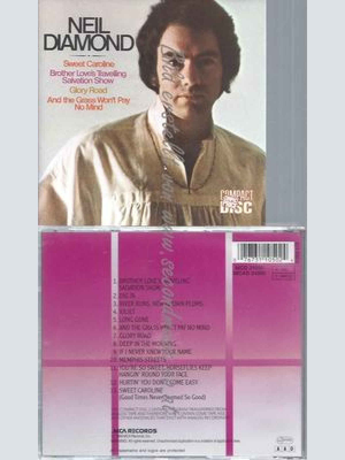 CD--NEIL DIAMOND--SWEET CAROLINE
