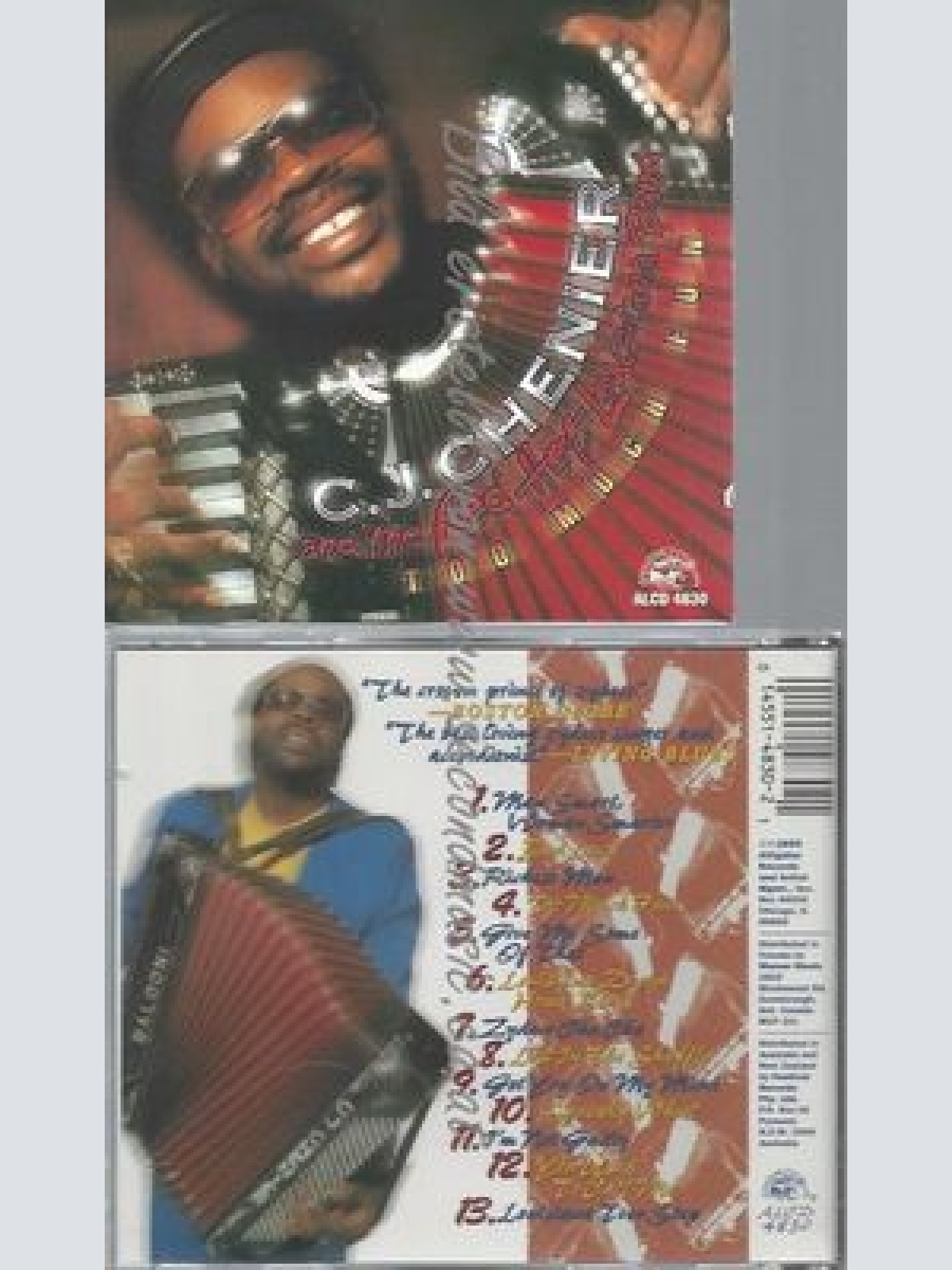 CD--C.J. CHENIER--TOO MUCH FUN