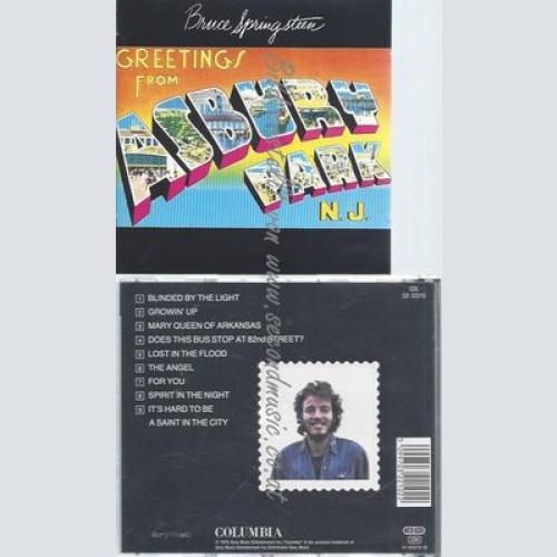 CD--BRUCE SPRINGSTEEN--GREETINGS FROM ASBURY PARK, N.J.