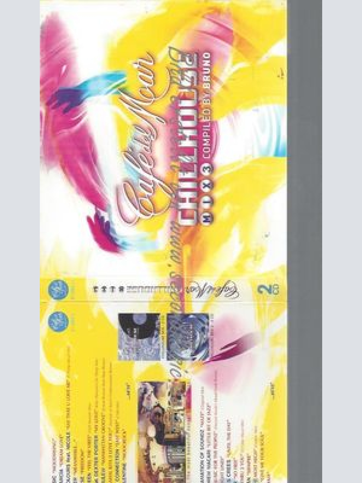 CD- CHILLHOUSE  DBL--CAFE DEL MAR - CHILLHOUSE MIX  3| DOPPEL-CD