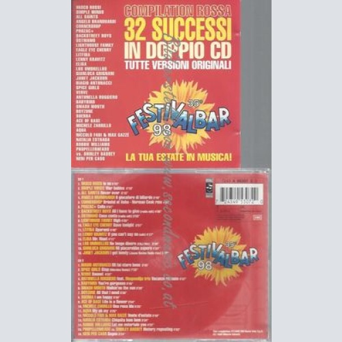 CD--V.A.- FESTIVALBAR 98 --COMPILATION ROSSA | DOPPEL-CD