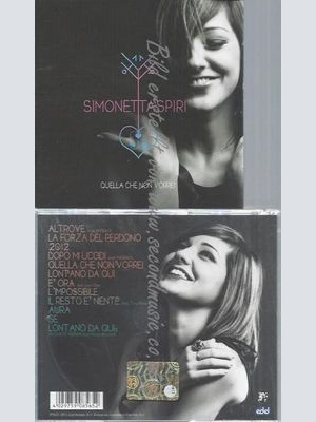CD--SIMONETTA SPIRI--QUELLA CHE NON VORREI