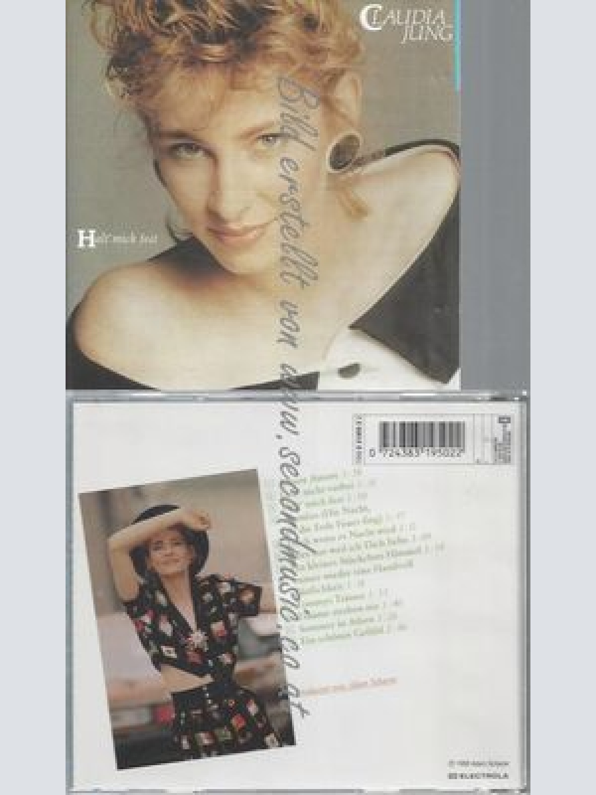CD--CLAUDIA JUNG--HALT' MICH FEST