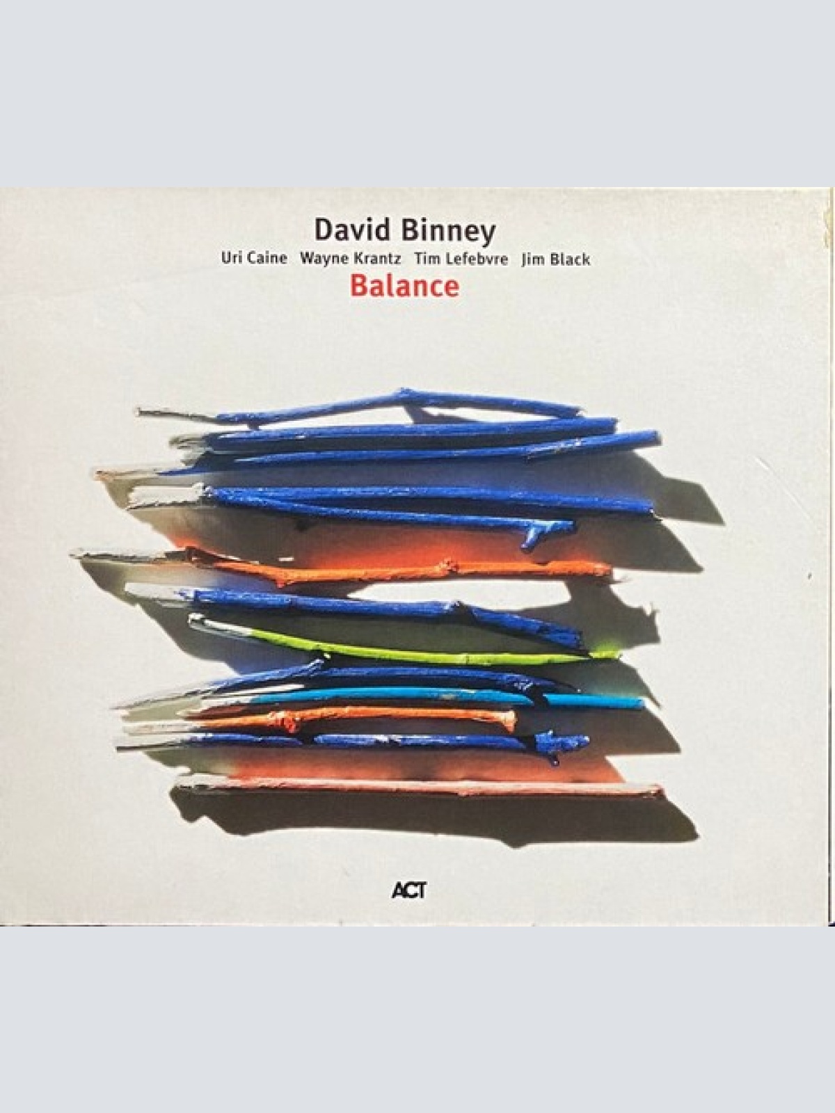 CD, Album David Binney - Balance