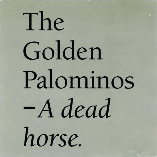 CD, Album The Golden Palominos - A Dead Horse