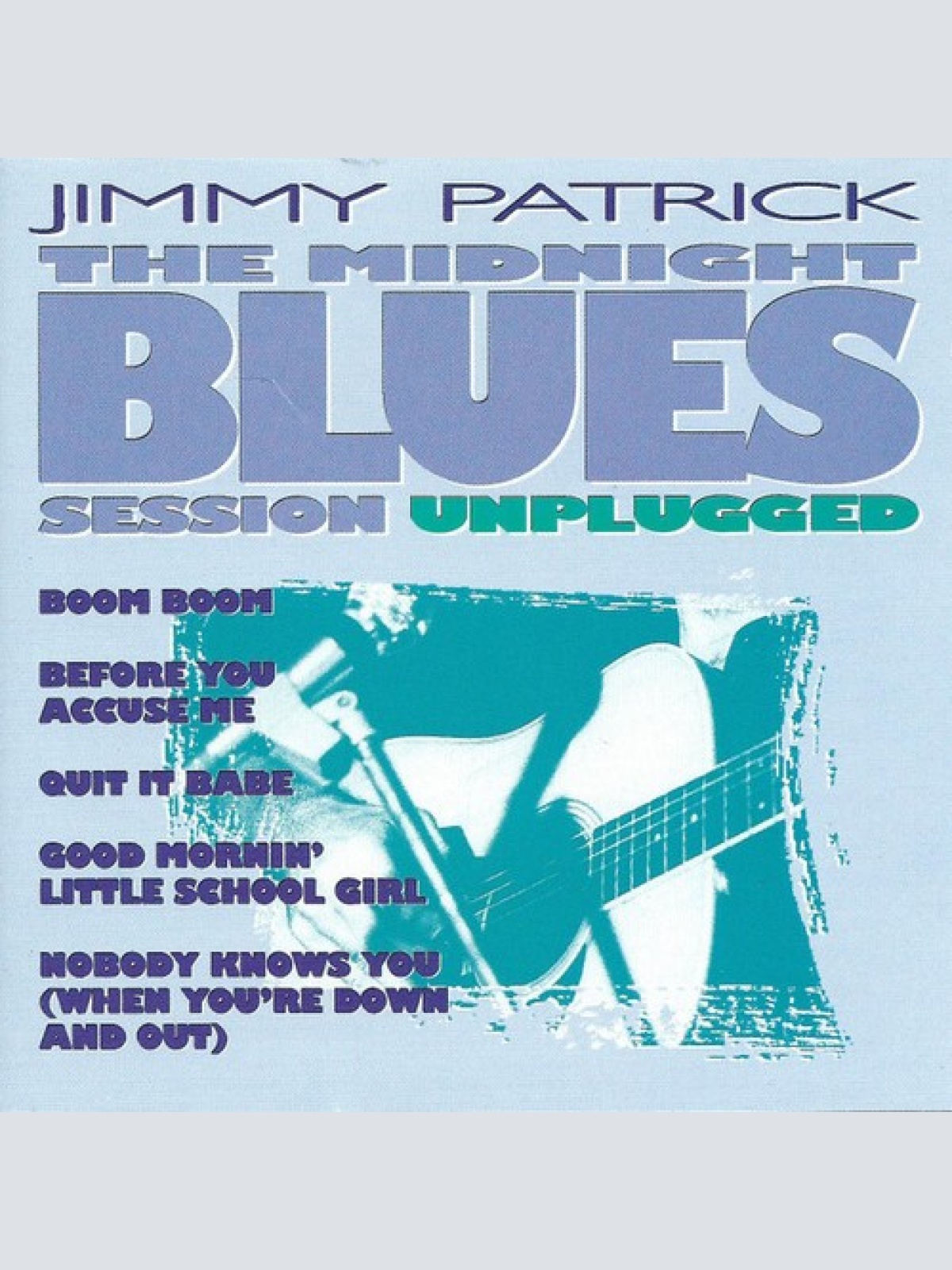 CD, Comp Jimmy Patrick - The Midnight Blues Session Unplugged