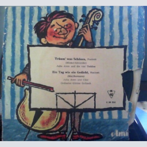 7", Single, Mono Julia Axen - Träum' Was Schönes / Ein Tag Wie Ein Gedicht