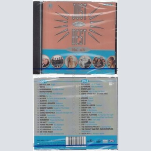 CD--NM-SEALED-VARIOUS -2002- - DOPPEL-CD -- JUST THE BEST VOL. 40