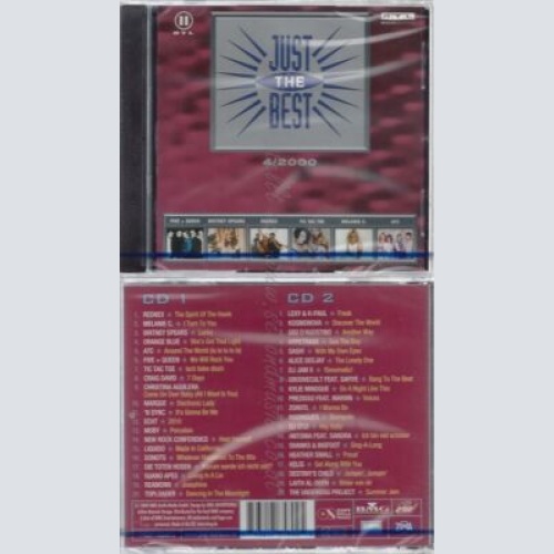 CD--NM-SEALED-VARIOUS -2000- - DOPPEL-CD -- JUST THE BEST 2000 VOL. 4