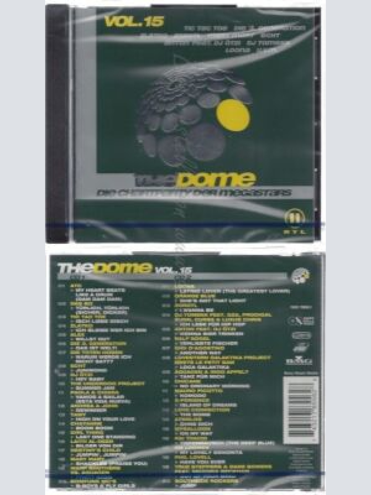 CD--NM-SEALED-VARIOUS -2000- - DOPPEL-CD -- THE DOME VOL. 15