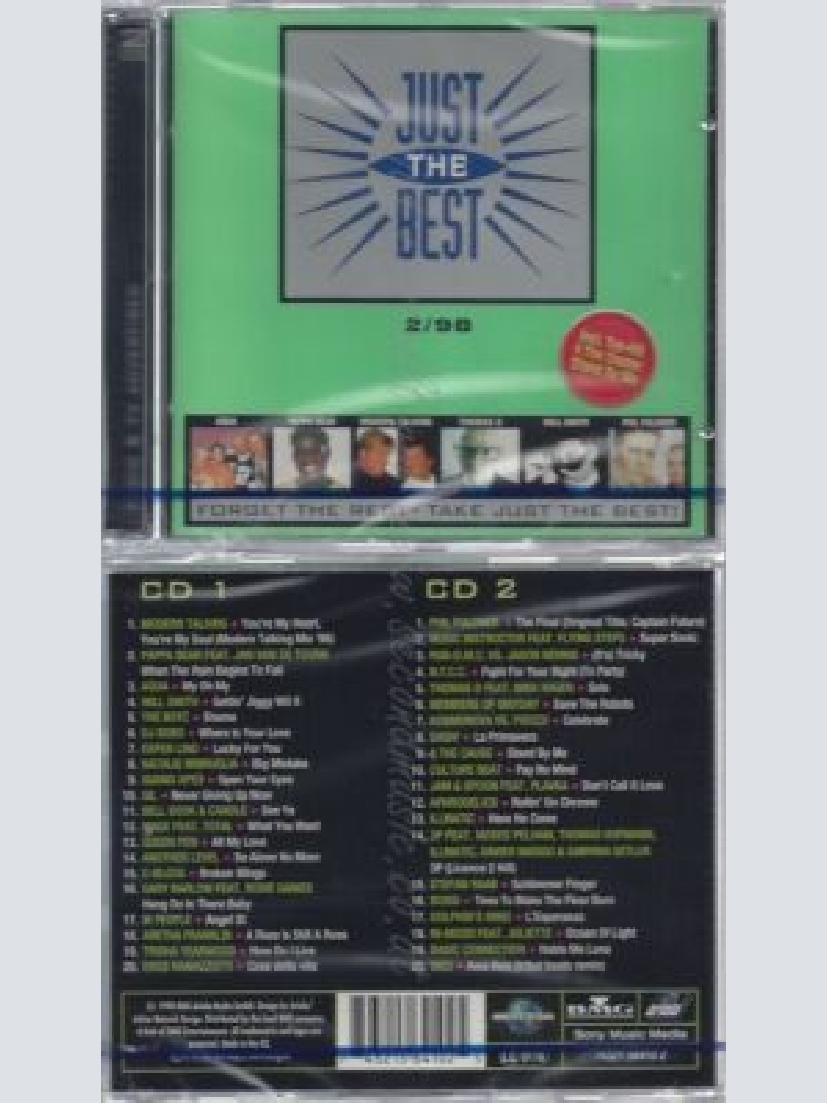 CD--NM-SEALED-VARIOUS -1998- - DOPPEL-CD -- JUST THE BEST 1998 VOL. 2