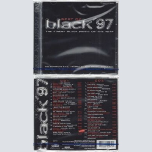 CD--NM-SEALED-VARIOUS -1997- - DOPPEL-CD -- BEST OF BLACK 97