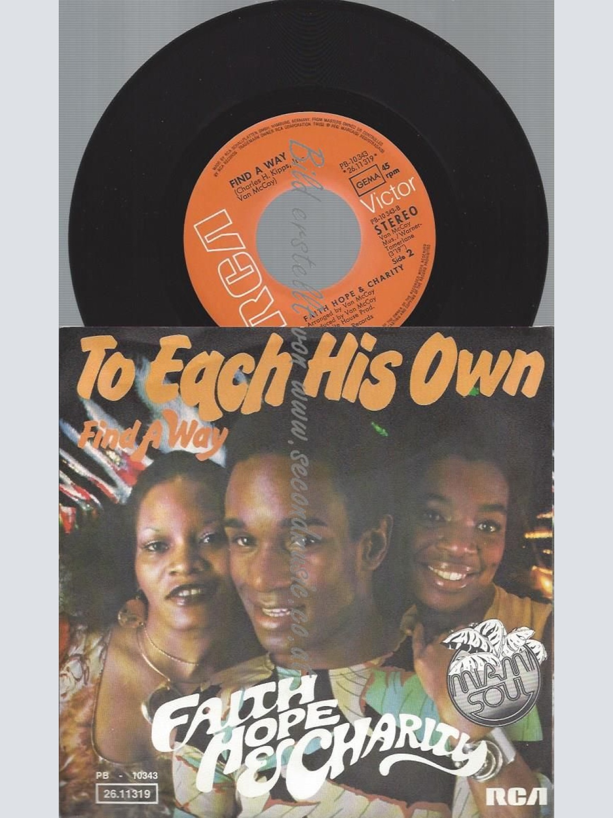 7" Faith Hope & Charity To Each His Own