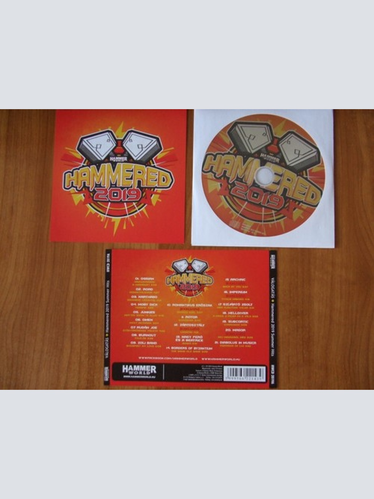 CD, Comp, Ltd Various - Hammered 2019 Summer Hits