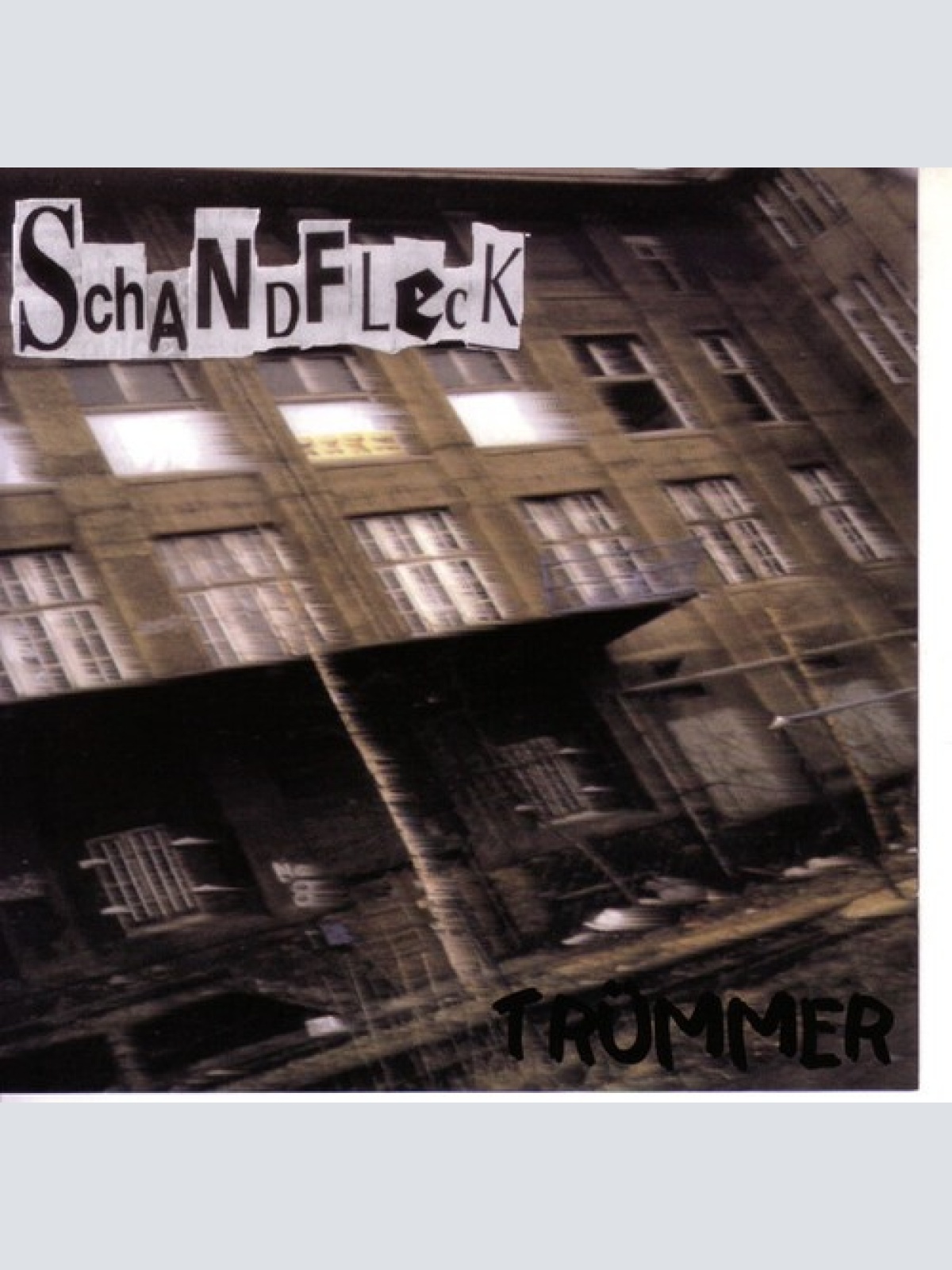 CD, Album Schandfleck - Trümmer