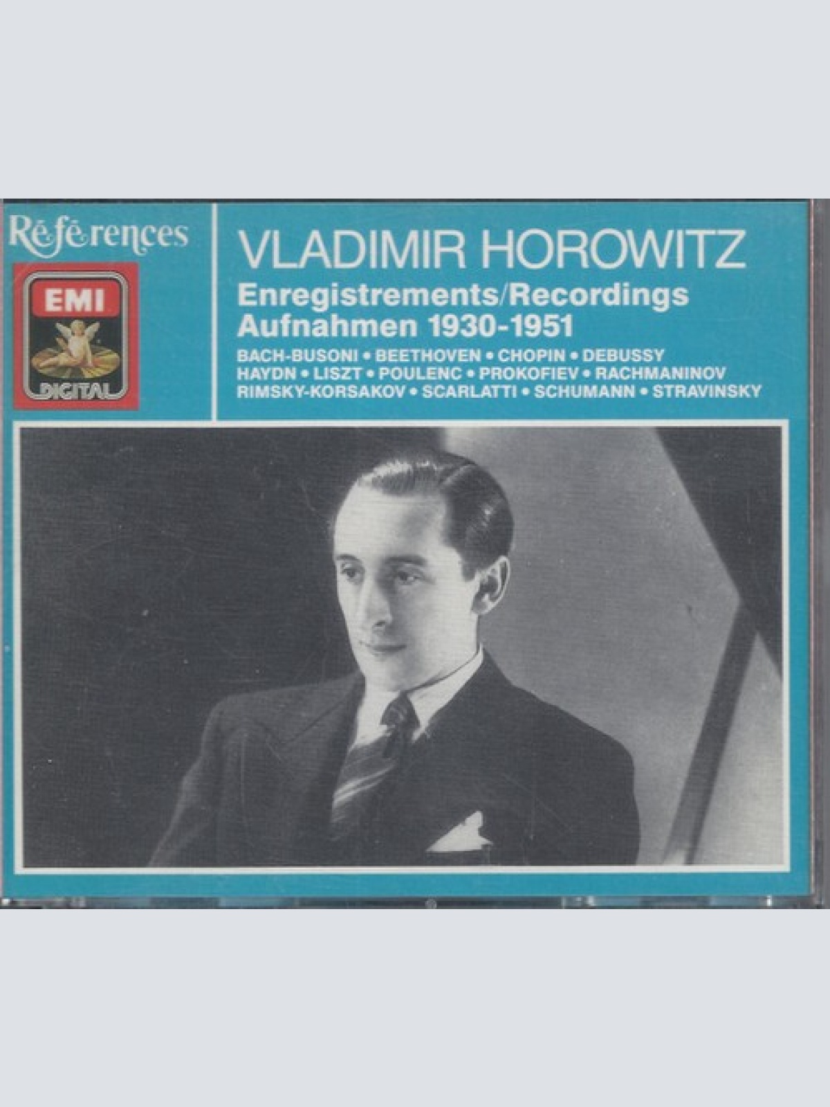 3xCD, Comp, Mono, Club, RM Vladimir Horowitz - Johann Sebastian Bach · Ferruccio