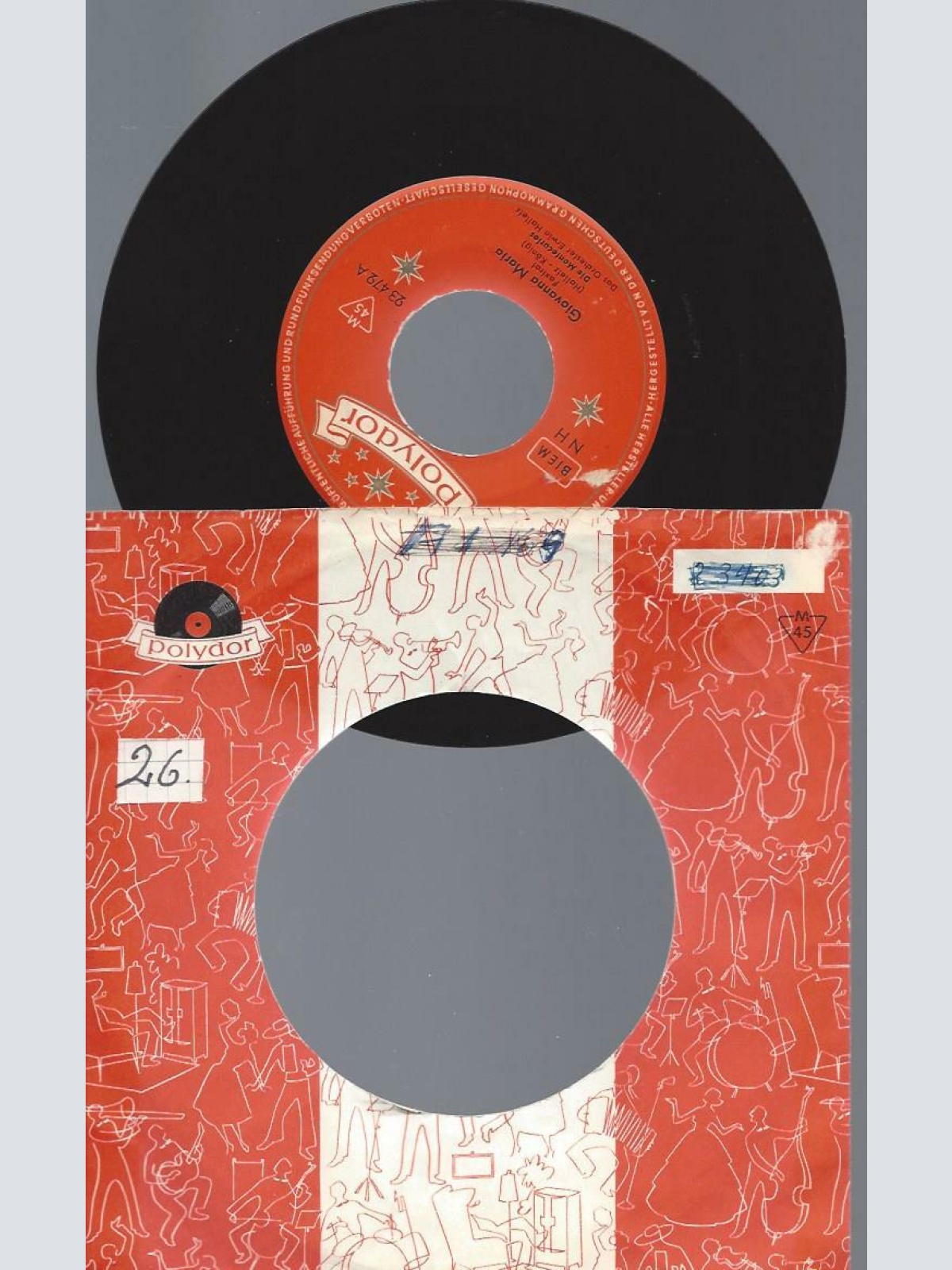 7"     Die Montecarlos – Giovanna Maria