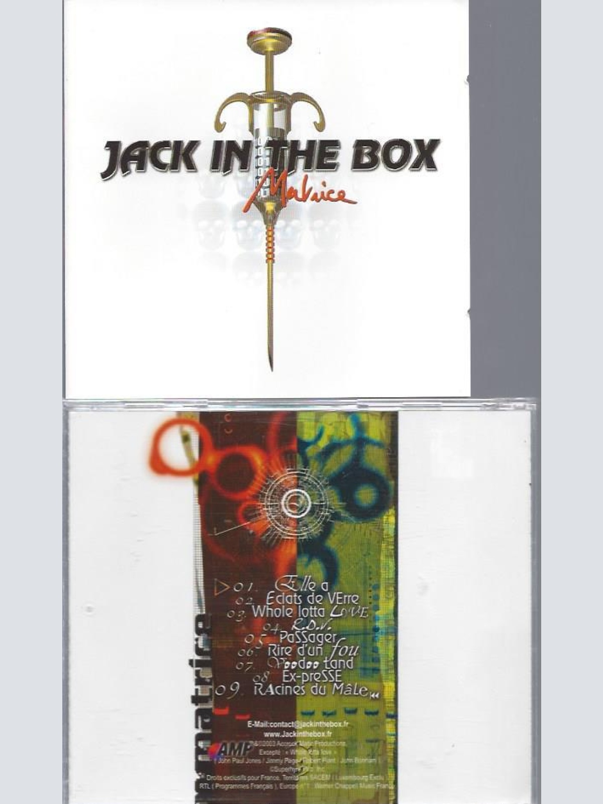 CD--JACK IN THE BOX MATRICE
