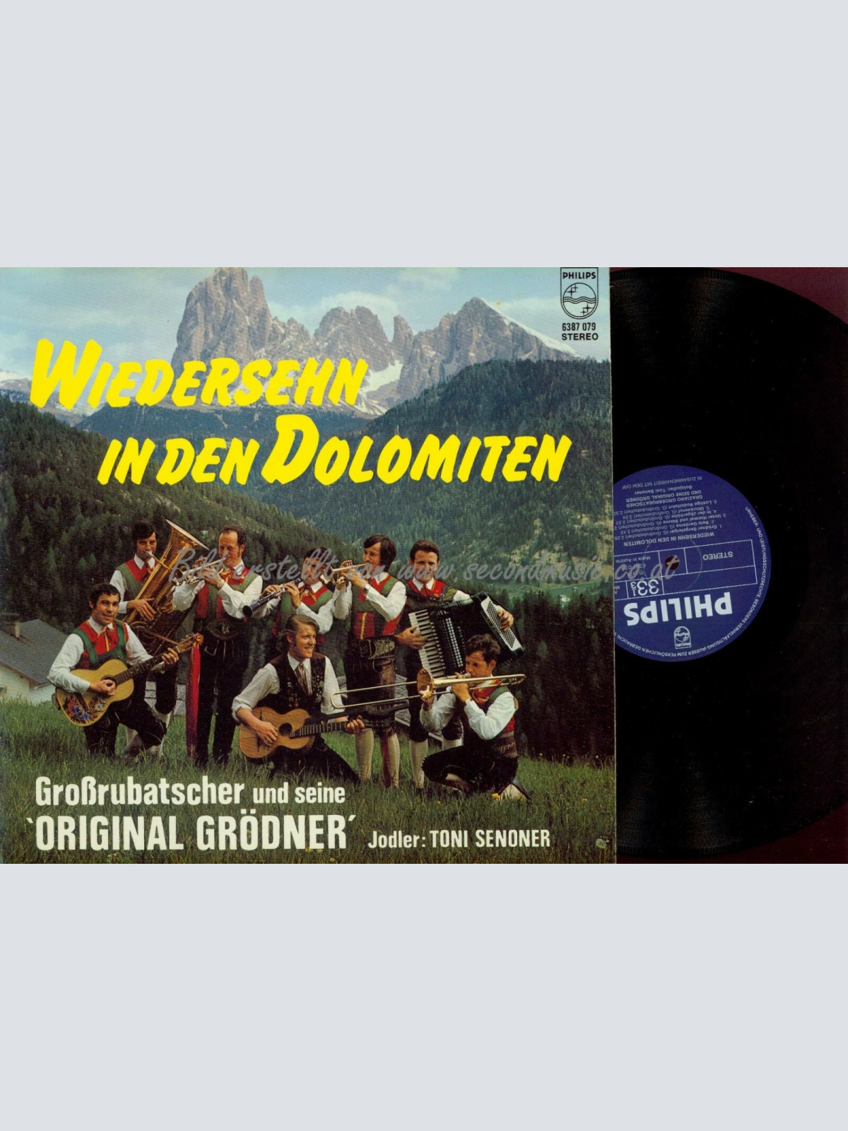 LP-ORIGINAL GRÖDNER WIEDERSEHN IN DEN DOLOMITEN// GROSSRUBATSCHER