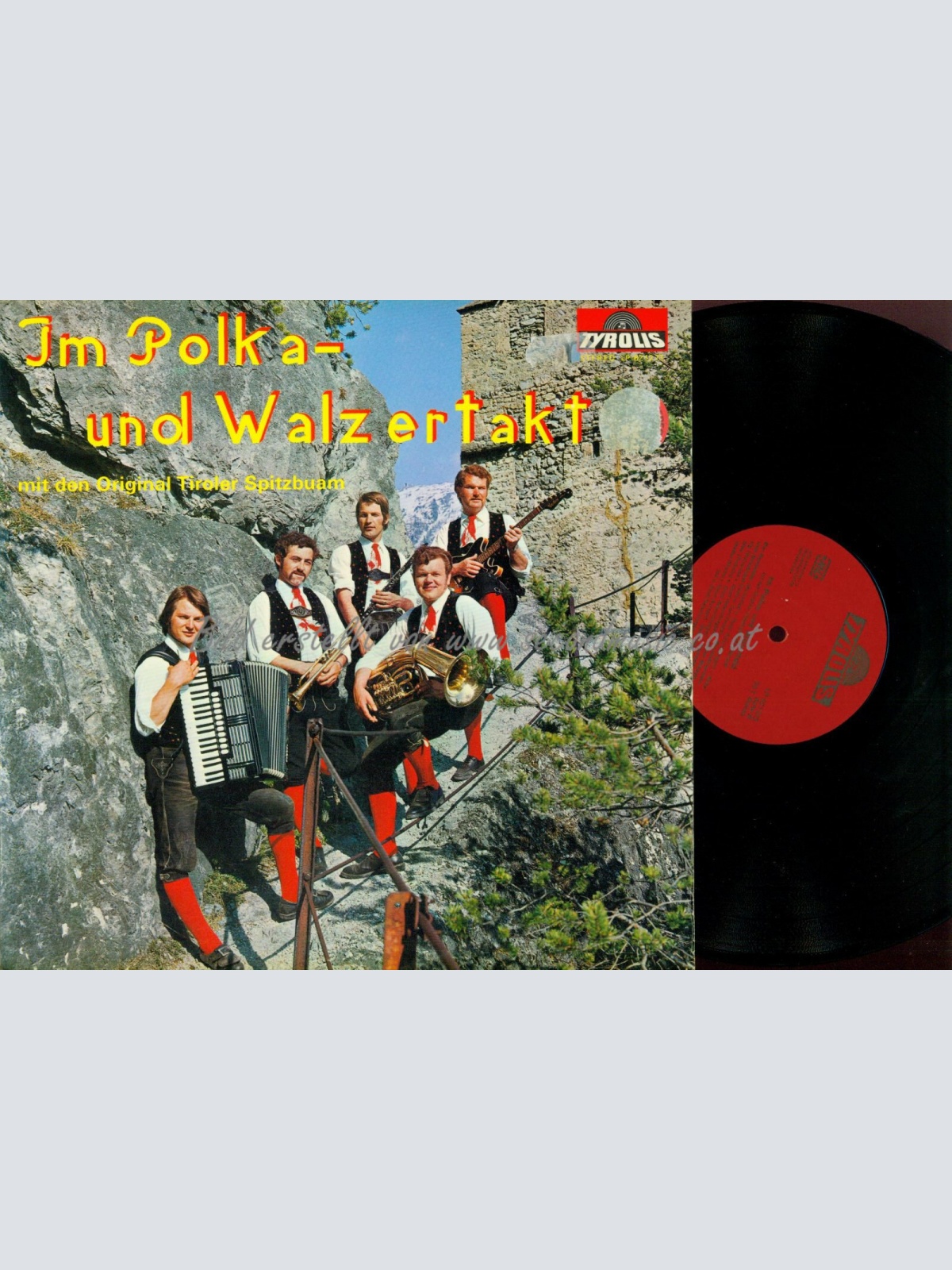 LP-ORIGINAL TIROLER SPITZBUAM IM POLKA UND WALZERTAKT