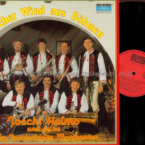 LP-JOSCHI HALMO TRENTSCHINER MUSIKANTEN  FRISCHER WIND AUS BÖHMEN