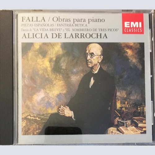 CD, Album Alicia De Larrocha - Manuel De Falla - Obras Para Piano