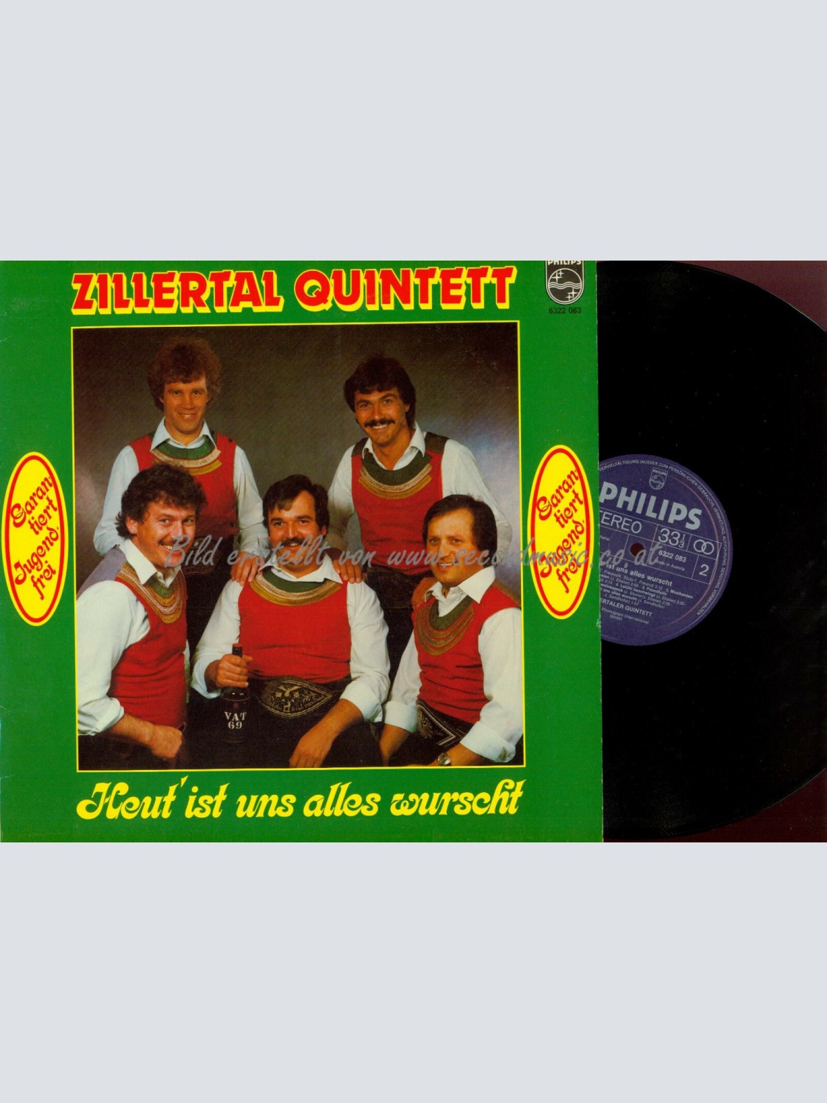 LP-ZILLERTAL QUINTETT HEUT IST UNS ALLES WURSCHT