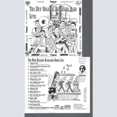 CD--THE NEW ORLEANS DIXIELAND BAND LIVE