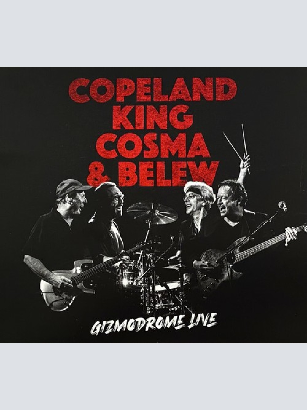 2xCD, Album Copeland*, King*, Cosma* & Belew* - Gizmodrome Live
