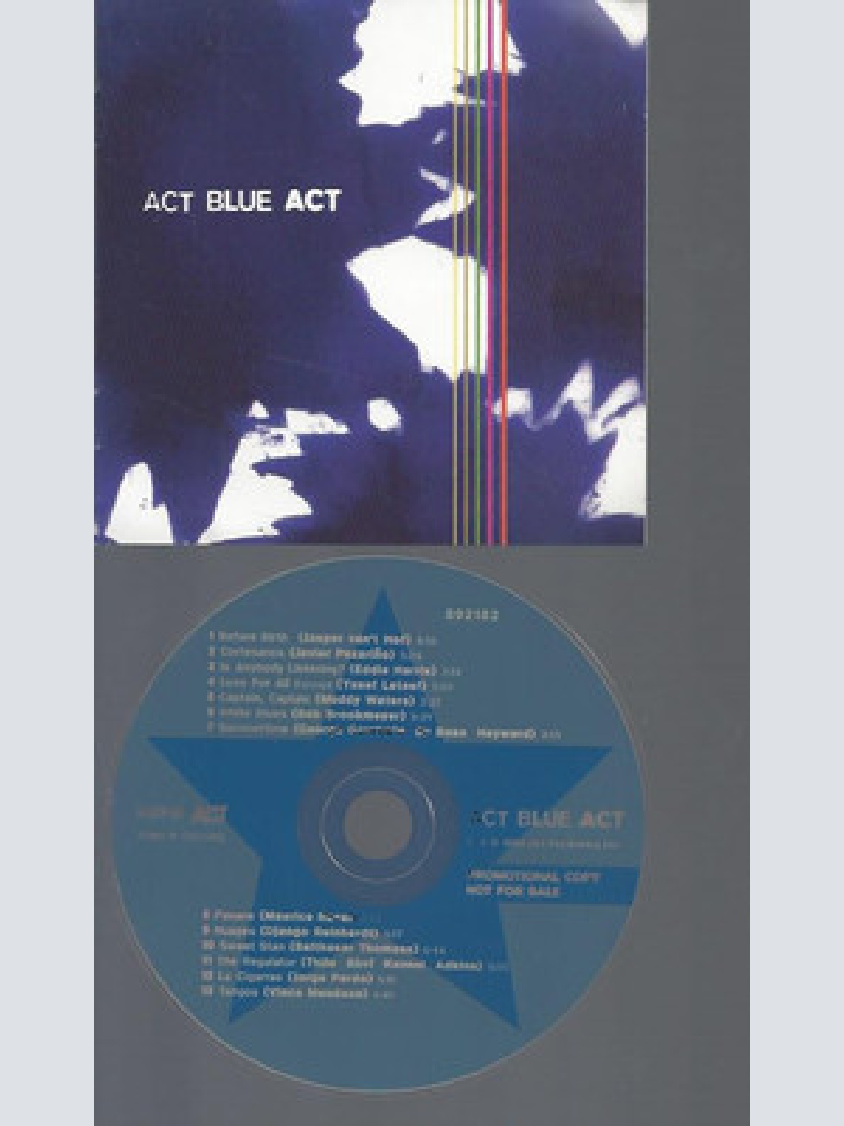 CD--ACT BLUE ACT //PROMO//MUDDY WATERS VARIOUS