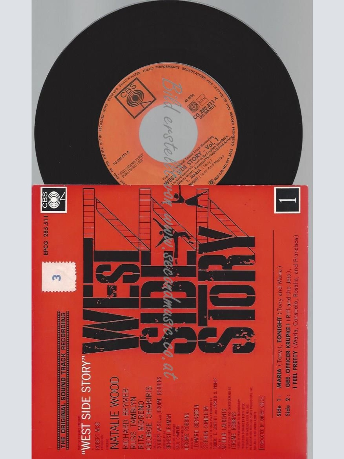 7"    WEST SIDE STORY