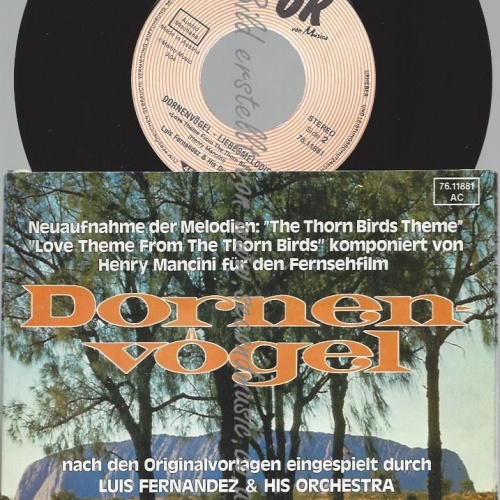 7"    Luis Fernandez & His Orchestra  The Thornbirds Theme