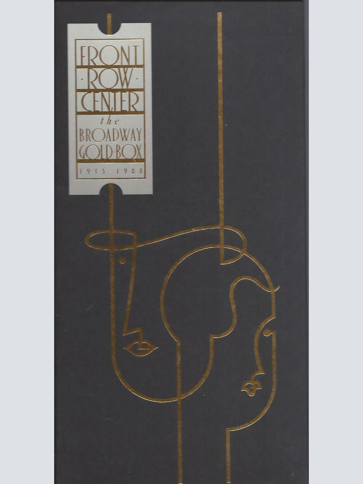 CD--Box -- Front Row Center The Broadway Gold Box 1935-1988