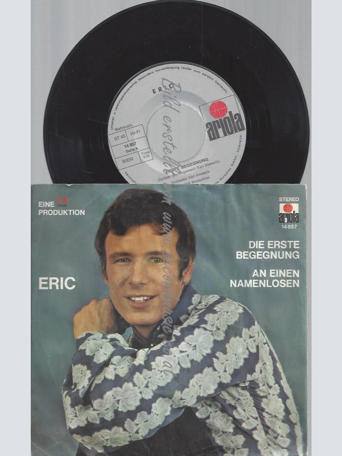 7" ERIC  DIE ERSTE BEGEGNUNG