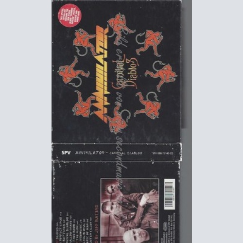 CD--ANNIHILATOR--CARNIVAL DIABLOS -LIMITED EDITION-POSTER STICKER--PHOTOCARD