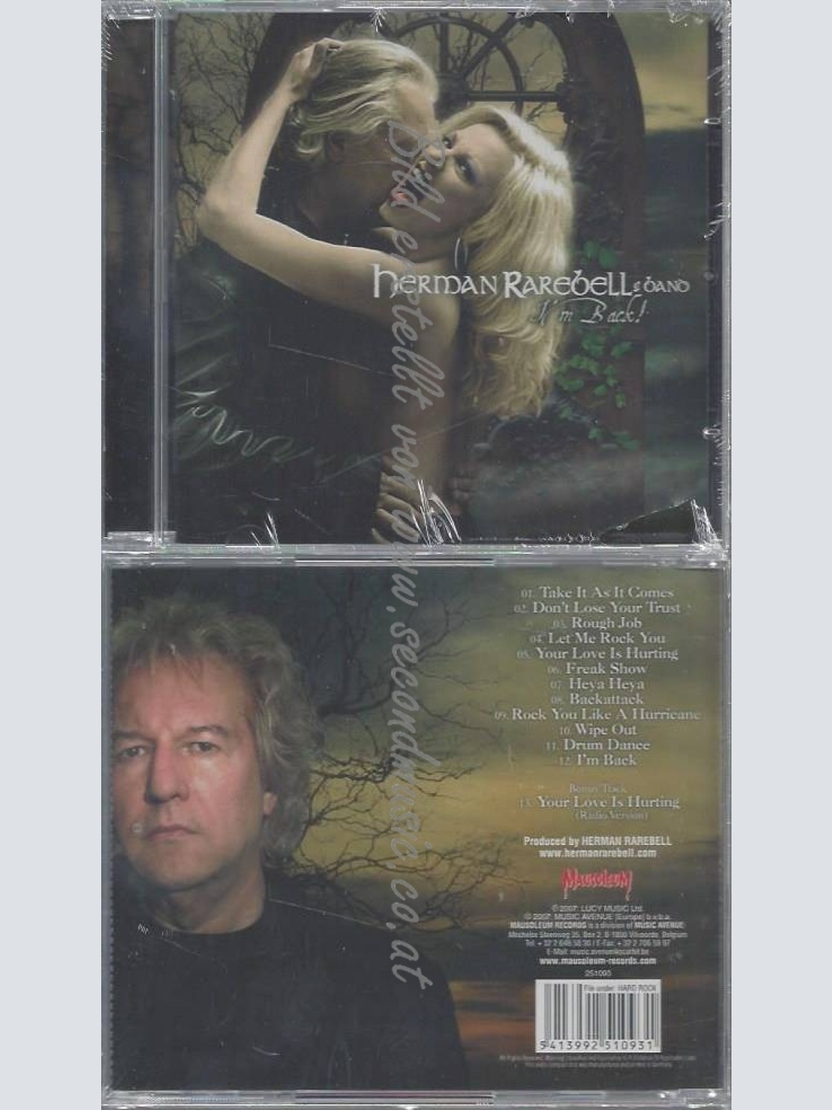 CD--HERMAN RAREBELL--I'M BACK