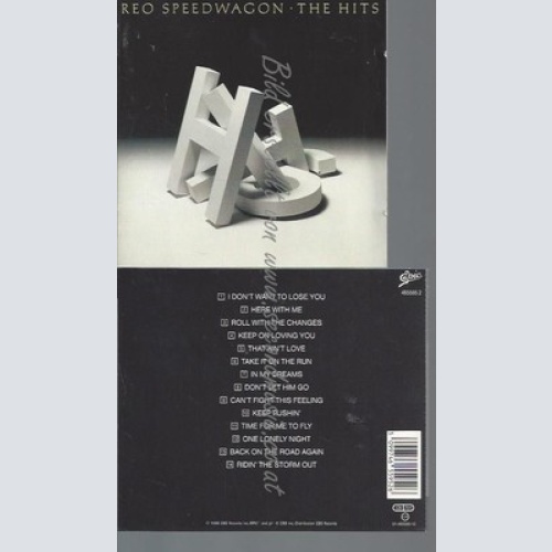 CD--REO SPEEDWAGON--THE HITS