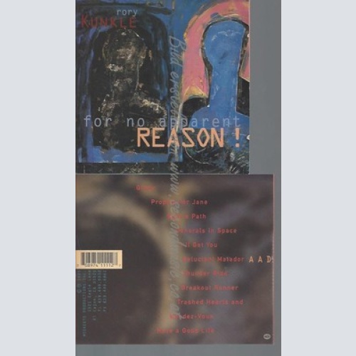 CD--RORY KUNKLE--FOR NO APPARENT REASON | IMPORT