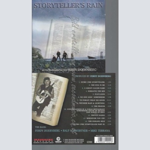 CD--VARIOUS UND FERDY DOERNBERG--STORYTELLER'S RAIN - A ROCK-MUSICAL -GESAMTAUFN