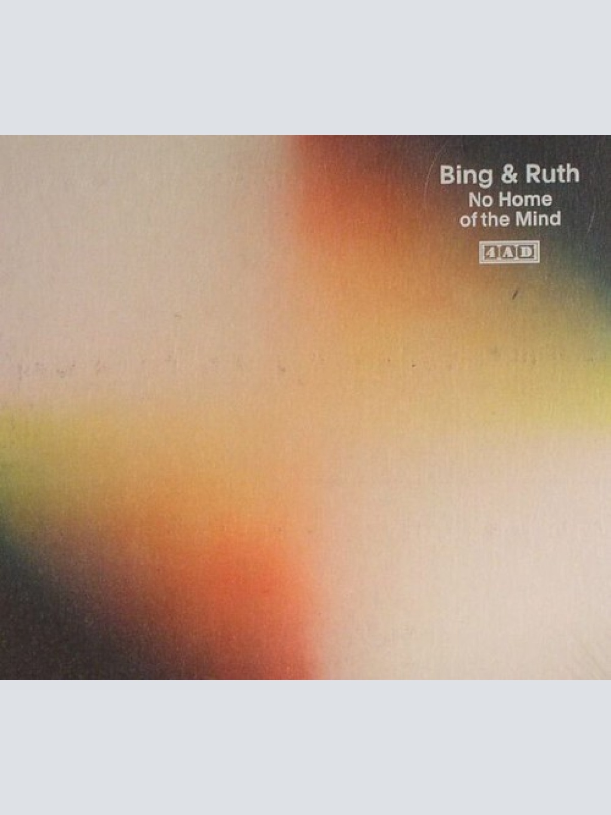 CD, Album Bing & Ruth* - No Home Of The Mind