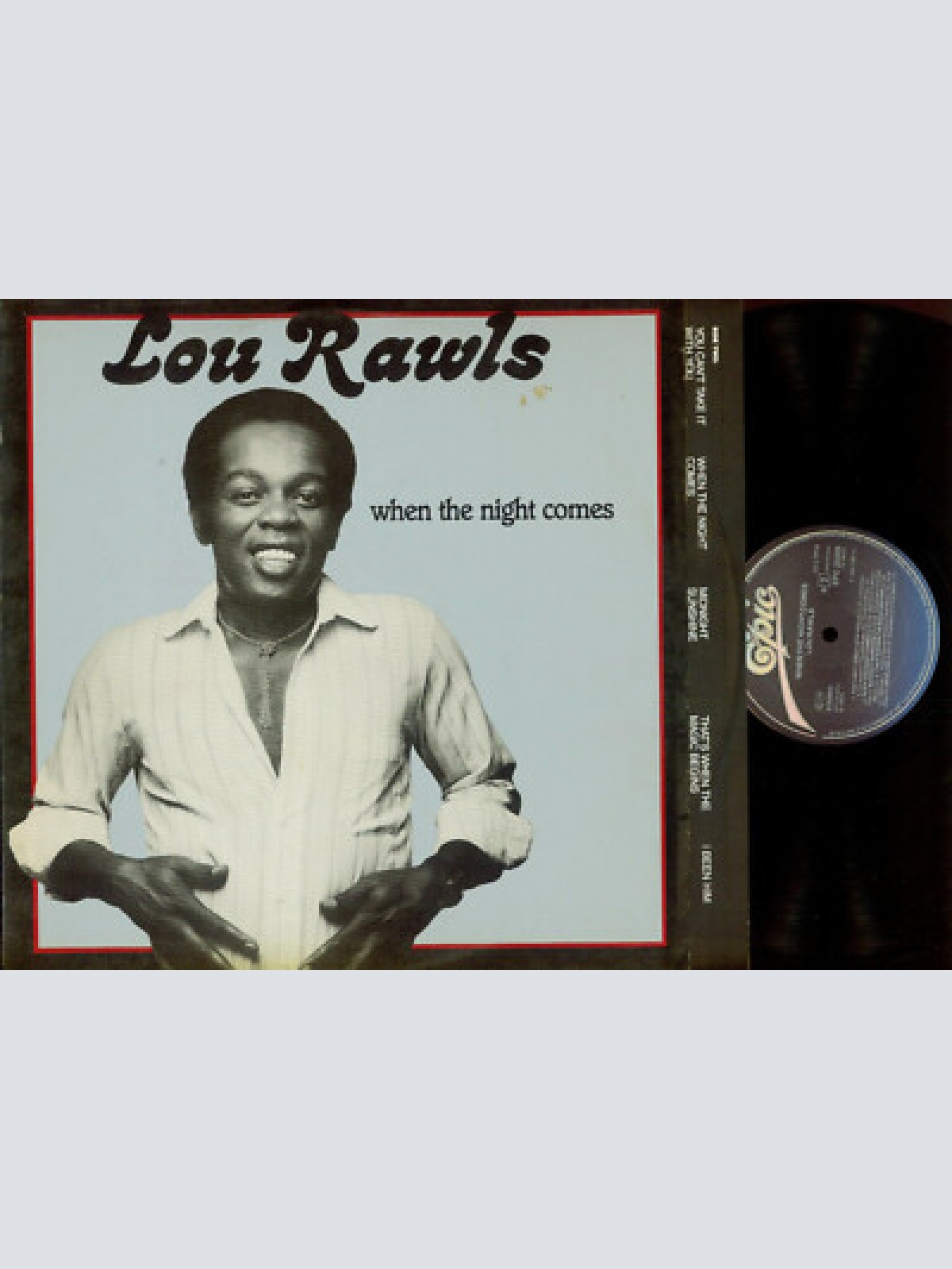 LP--Lou Rawls – When The Night Comes //OIS