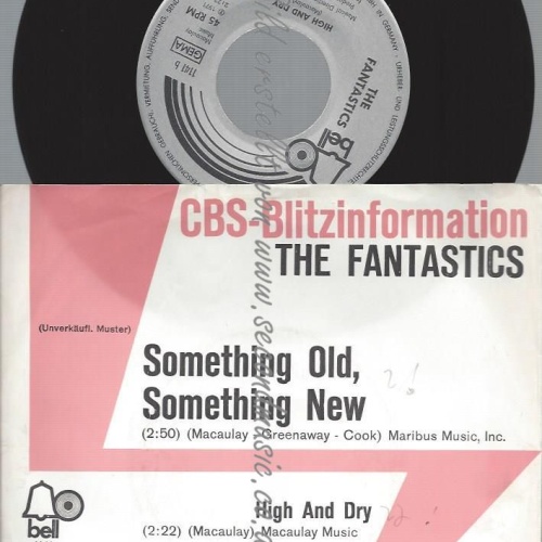 7"  The Fantastics  Something Old, Something New // PROMO