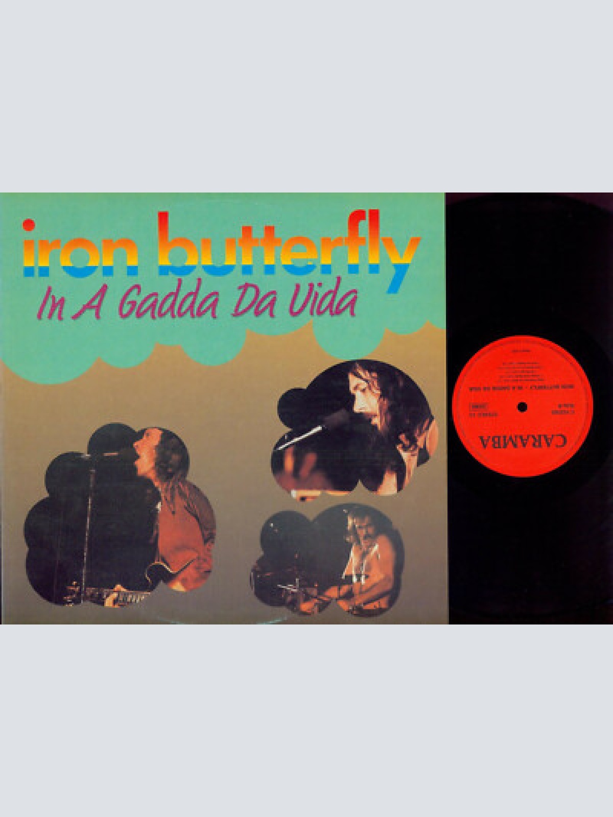 LP--Iron Butterfly – In-A-Gadda-Da-Vida