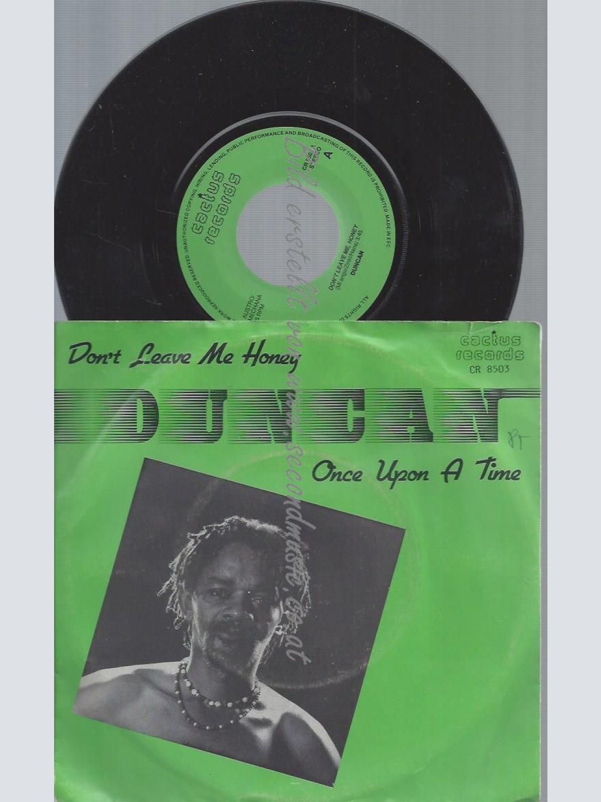 7" DUNCAN DON'T LEAVE ME HONEY