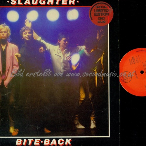 LP--SLAUGHTER // BITE BACK // UK