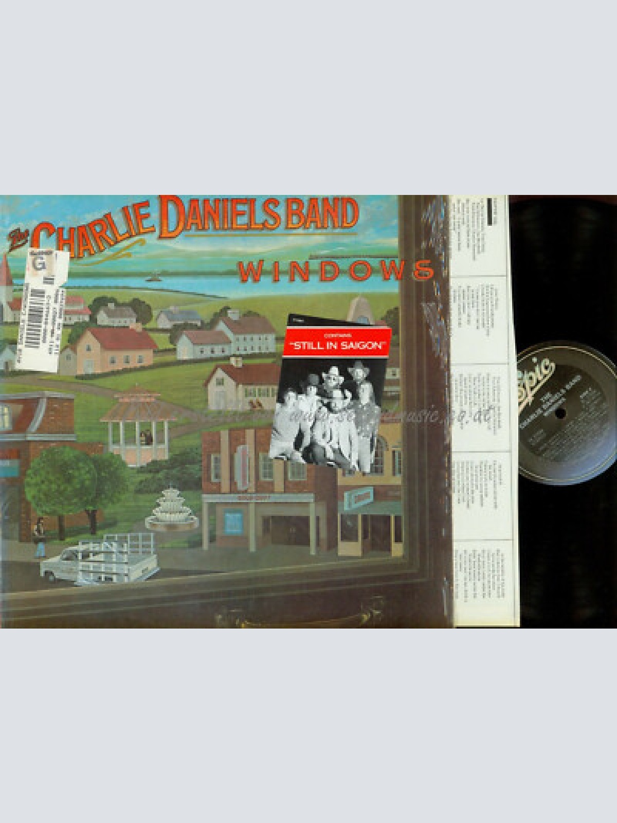 LP--   The Charlie Daniels Band – Windows  //