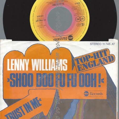7"    Lenny Williams  Shoo Doo Fu Fu Ooh!
